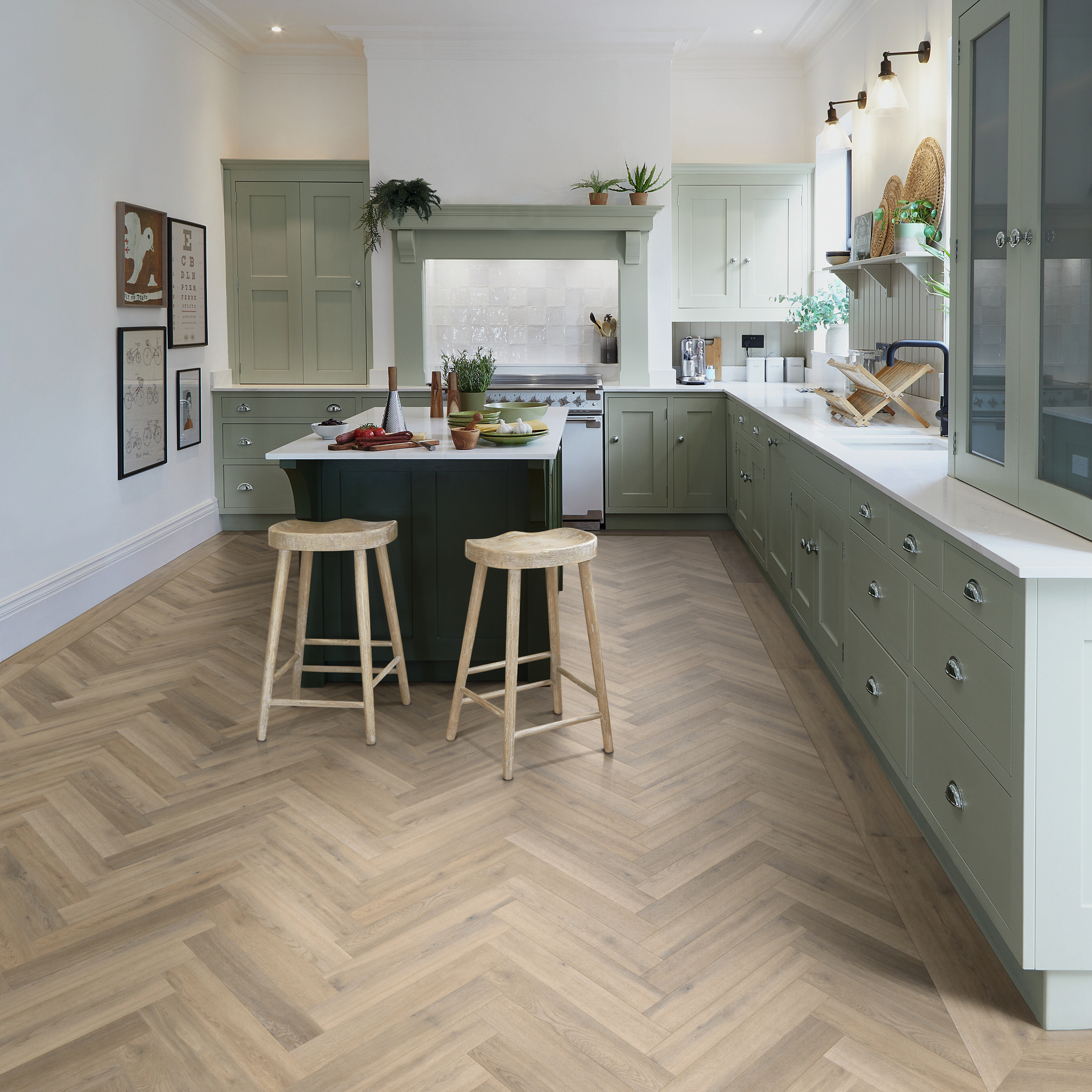 Naked Blond Oak Large Parquet (LPQ2257) - Image 4