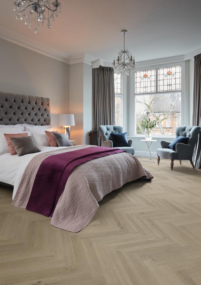 Elba Oak Herringbone (PALE0020) - Image 3